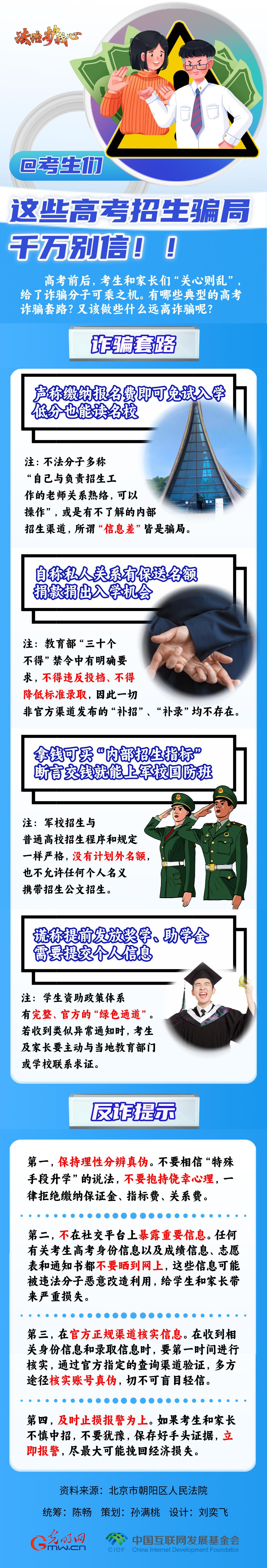 【法治護(hù)我心】@考生們，這些高考招生騙局千萬別信！！