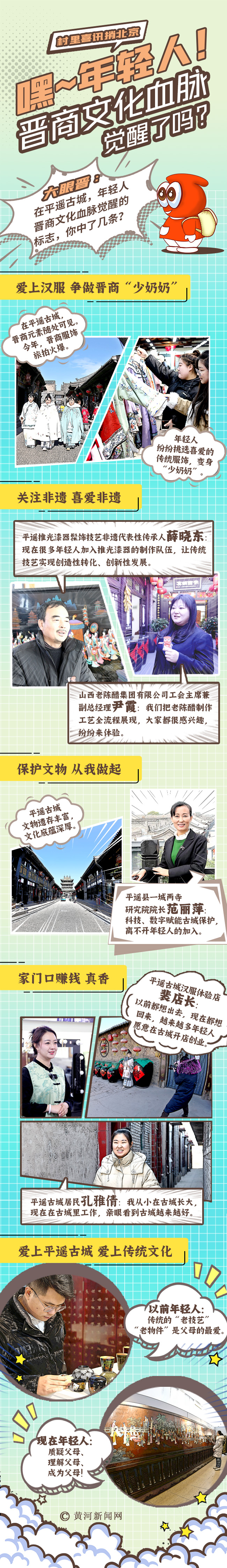 村里喜訊捎北京 | 創(chuàng)意漫畫：嘿，年輕人！晉商文化血脈覺醒了嗎？