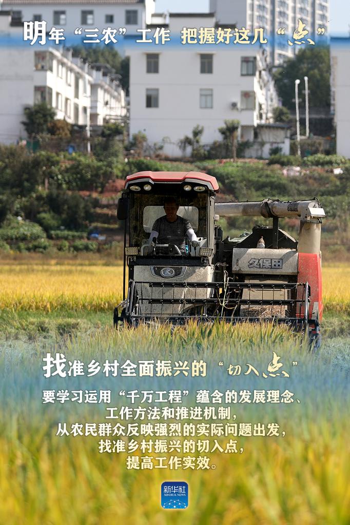 明年“三農(nóng)”工作，這幾個“點”要把握好