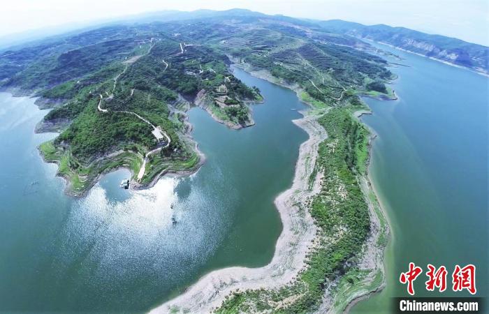 圖為航拍生態(tài)園現(xiàn)狀?！●T華 攝