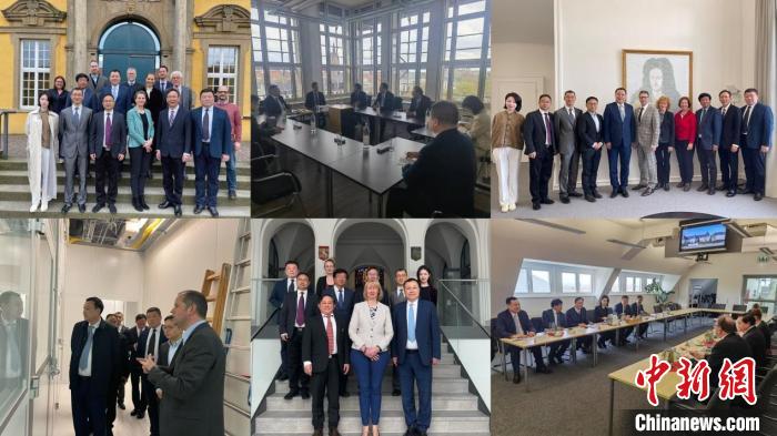 安徽大學代表團訪問德國、法國、智利