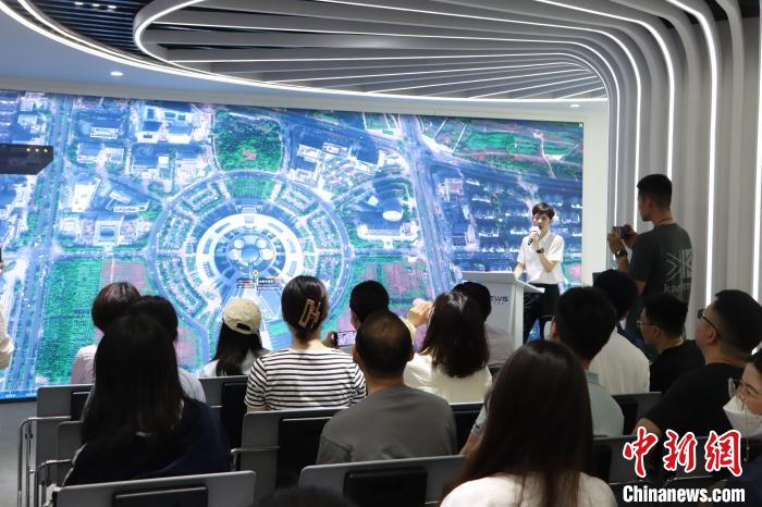 數(shù)字地球技術應用講解。　中科星圖供圖