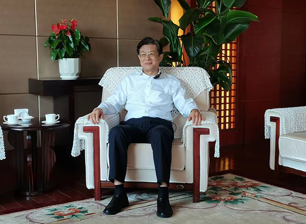 中國人民對外友好協(xié)會副會長李?？Ｖ袊嗣駥ν庥押脜f(xié)會供圖