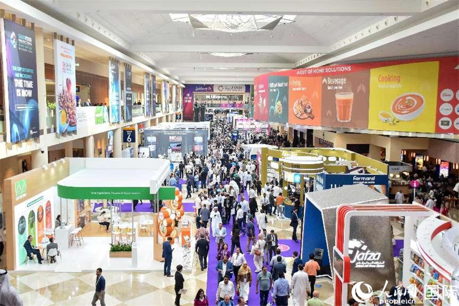 展會(huì)一景。 人民網(wǎng)塔里克·易卜拉欣攝