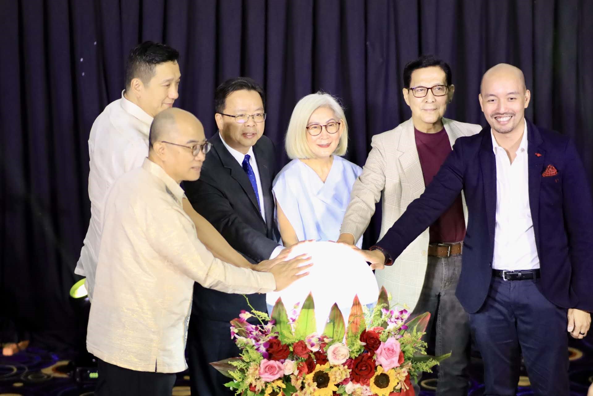 嘉賓出席2023中國(guó)電影節(jié)啟動(dòng)儀式。中國(guó)駐菲律賓大使館供圖