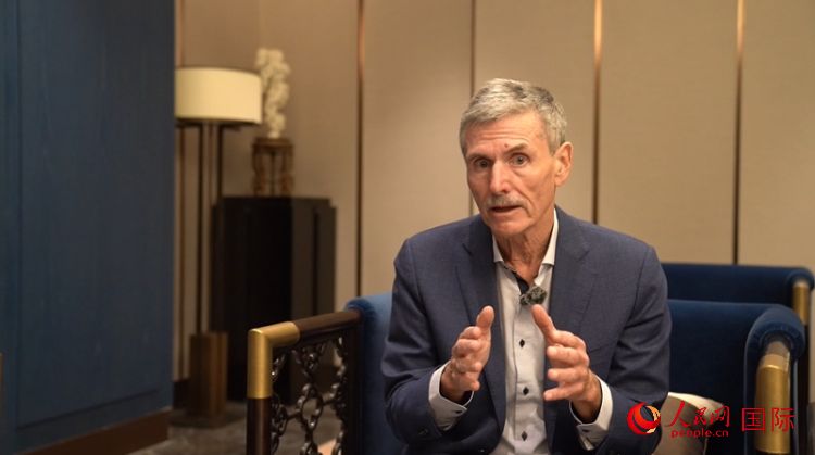 杜登霍夫接受采訪。人民網(wǎng) 劉動攝