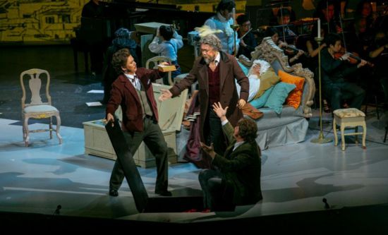 圖為《賈尼·斯基基》劇照。（中國國家大劇院供圖）