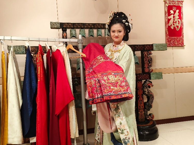 馬耳他中國文化中心的漢服展示。馬耳他中國文化中心供圖