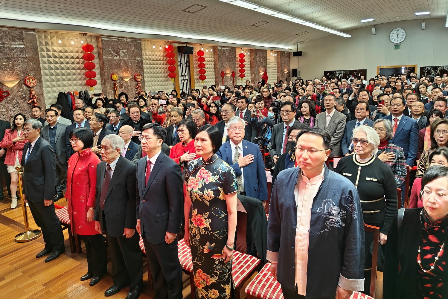 領(lǐng)區(qū)各州代表參加招待會(huì)。主辦方供圖