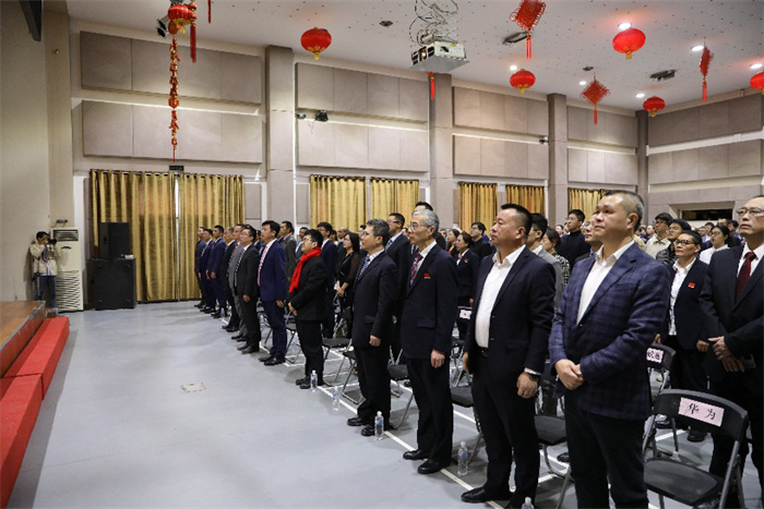 “溫暖迎春·共慶中國年”活動(dòng)現(xiàn)場。中國駐阿爾及利亞大使館供圖