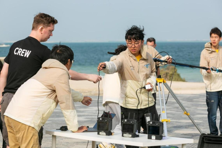 飛鷹隊在比賽中。主辦方供圖