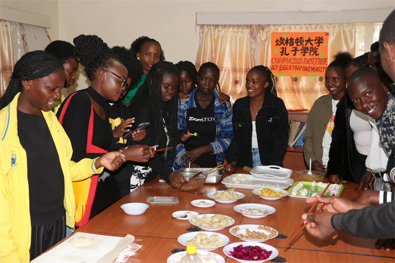 活動(dòng)現(xiàn)場(chǎng)?？夏醽啺８耦D大學(xué)孔子學(xué)院供圖