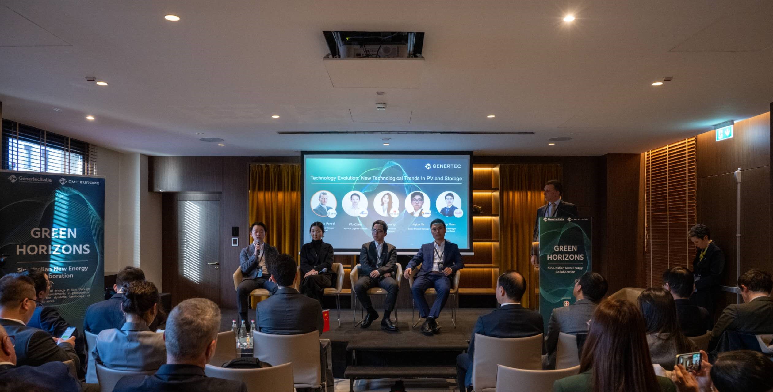 中方企業(yè)代表就新能源技術(shù)發(fā)展趨勢(shì)分享觀點(diǎn)。主辦方供圖