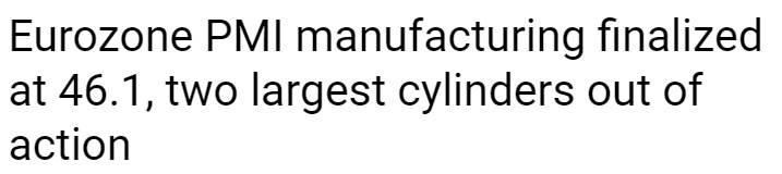 歐元區(qū)3月制造業(yè)PMI創(chuàng)三個月來新低 給經(jīng)濟復(fù)蘇蒙上陰影