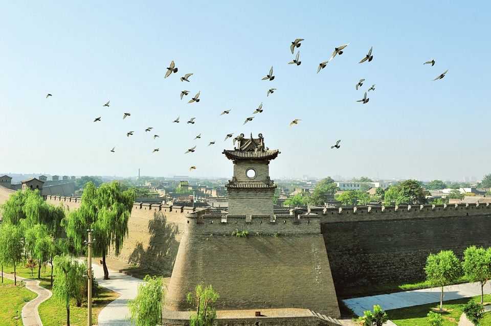 平遙古城在保護(hù)與傳承中煥發(fā)盎然生機(jī)。本報(bào)通訊員攝