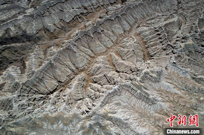 4月5日，西藏阿里札達(dá)土林。(無人機(jī)照片) 李林 攝