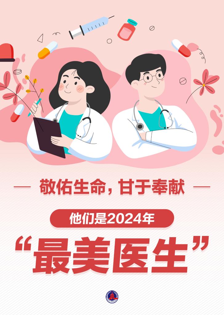 新華鮮報(bào)|致敬“白衣戰(zhàn)士”！2024年“最美醫(yī)生”發(fā)布