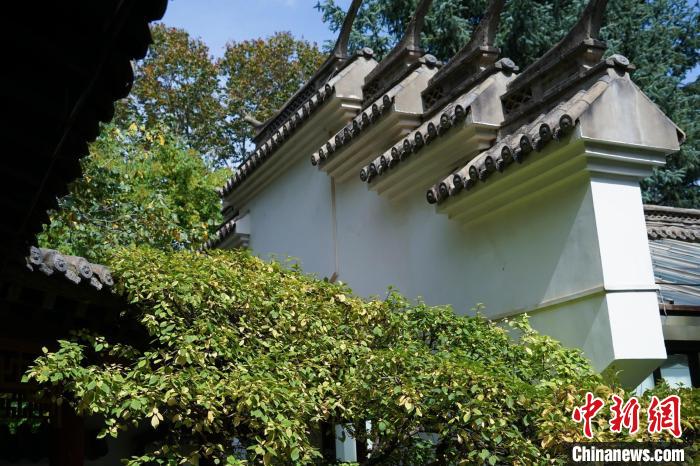 圖為西寧園林植物園內(nèi)的蘇式風(fēng)格建筑。　馬銘言 攝