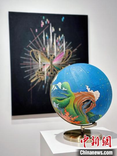 展覽現(xiàn)場?！□囆g(shù)中心 供圖