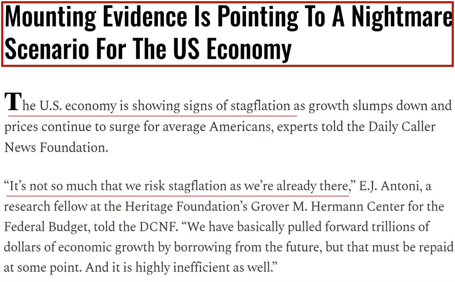 說到美國經(jīng)濟 超過四成的美國人用了這個詞！