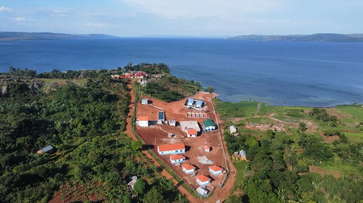 烏干達(dá)布伊奎供水項目建設(shè)完成。中鐵十局非洲公司供圖