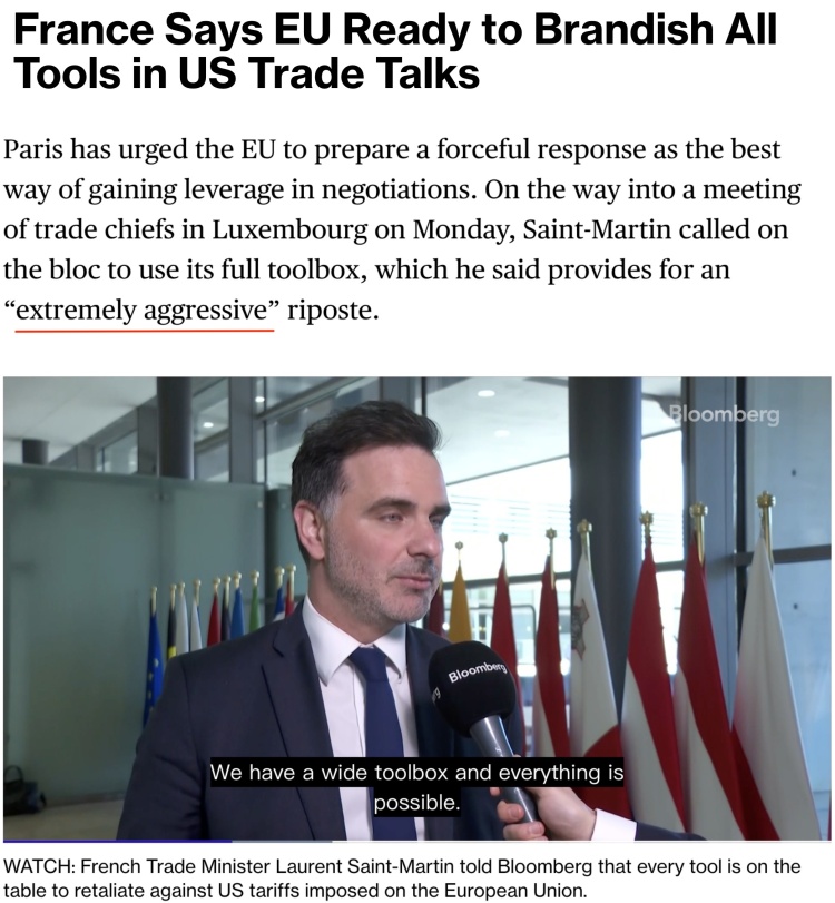 深觀察丨“只要團(tuán)結(jié)，歐盟反制美國(guó)的王牌很多”