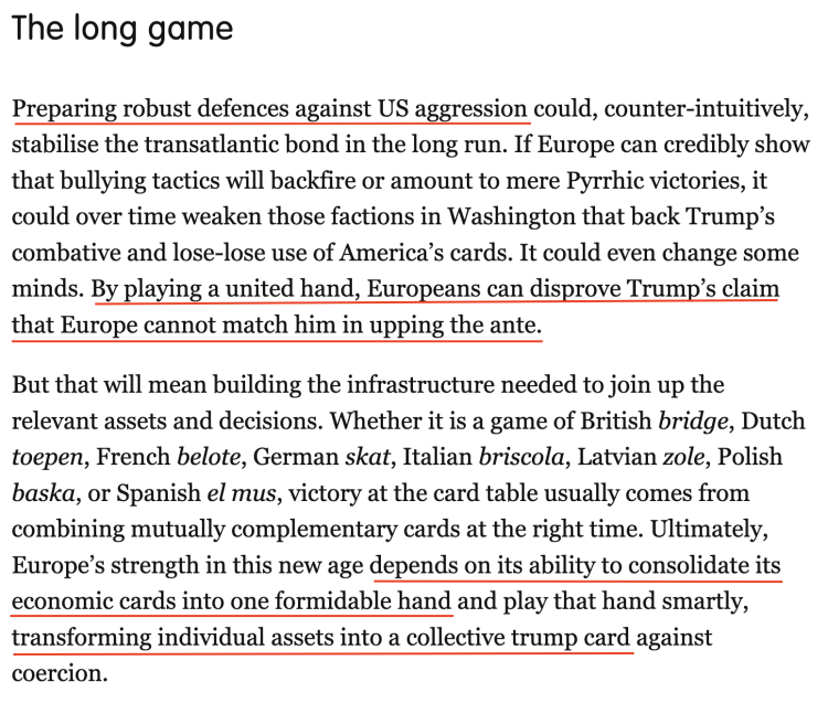 深觀察丨“只要團(tuán)結(jié)，歐盟反制美國(guó)的王牌很多”