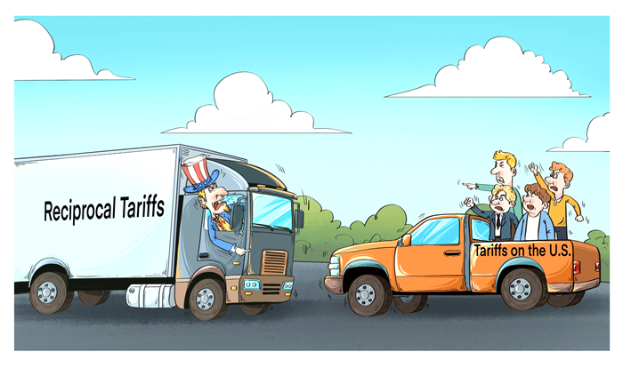 漫畫作者：譚希光（人民網(wǎng)版權(quán)圖片，未經(jīng)授權(quán)請勿轉(zhuǎn)載。）