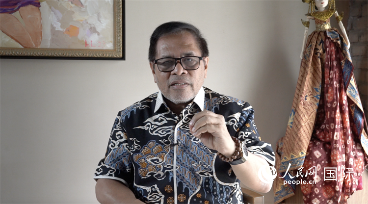 5月14日，印度尼西亞大使周浩黎接受人民網(wǎng)專訪。人民網(wǎng) 王婧攝