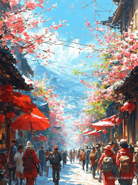 【巳巳如意萬象新】漫評丨紅紅火火中國年，照見新年新圖景