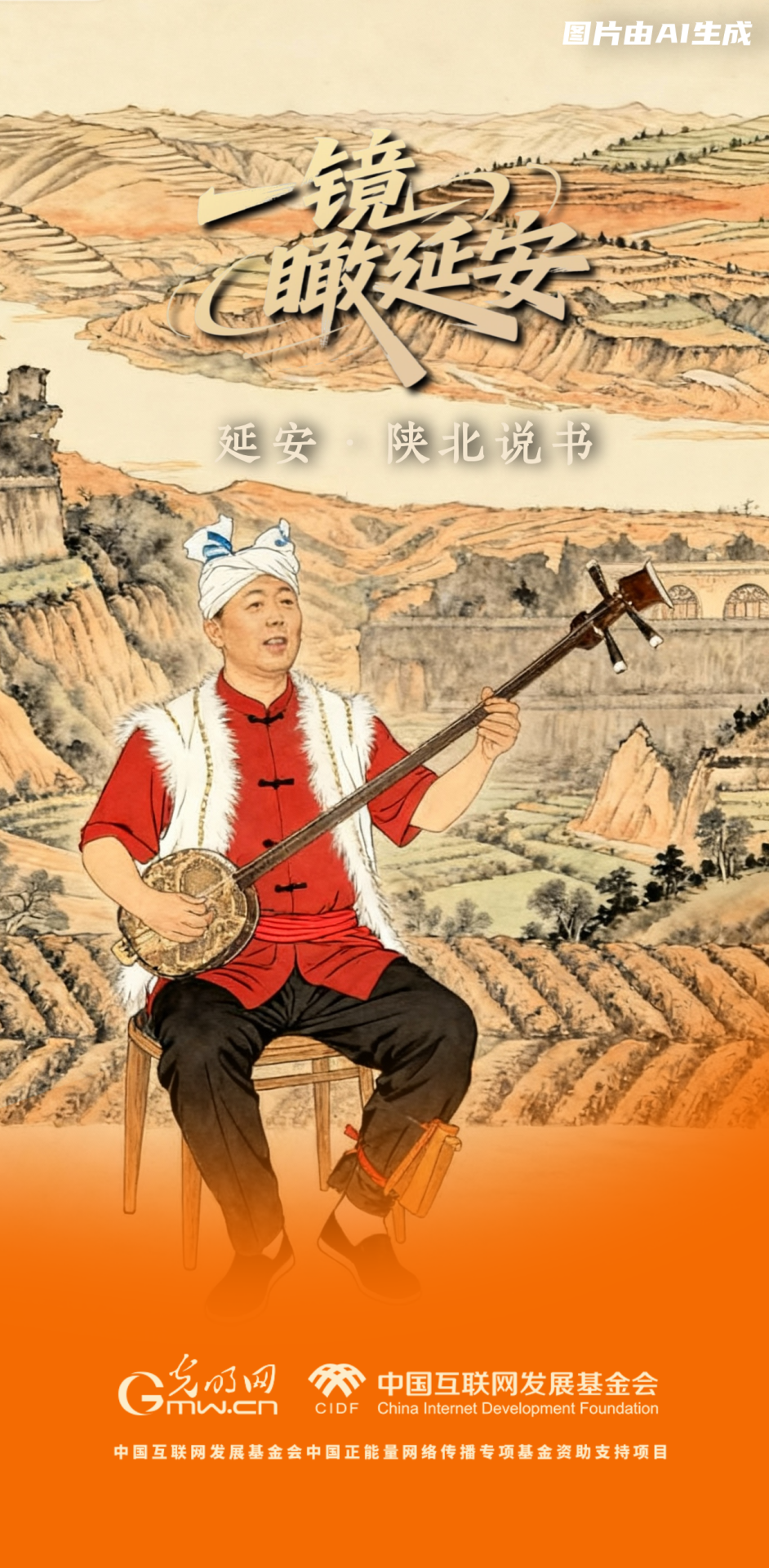 【一鏡瞰延安·AI海報】跟著這些非遺文化，感受老區(qū)風(fēng)土人情