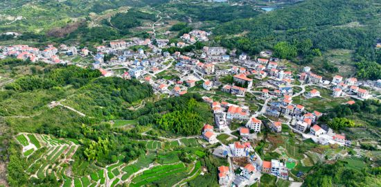 軍營村俯瞰。人民網(wǎng)記者 陳博 攝