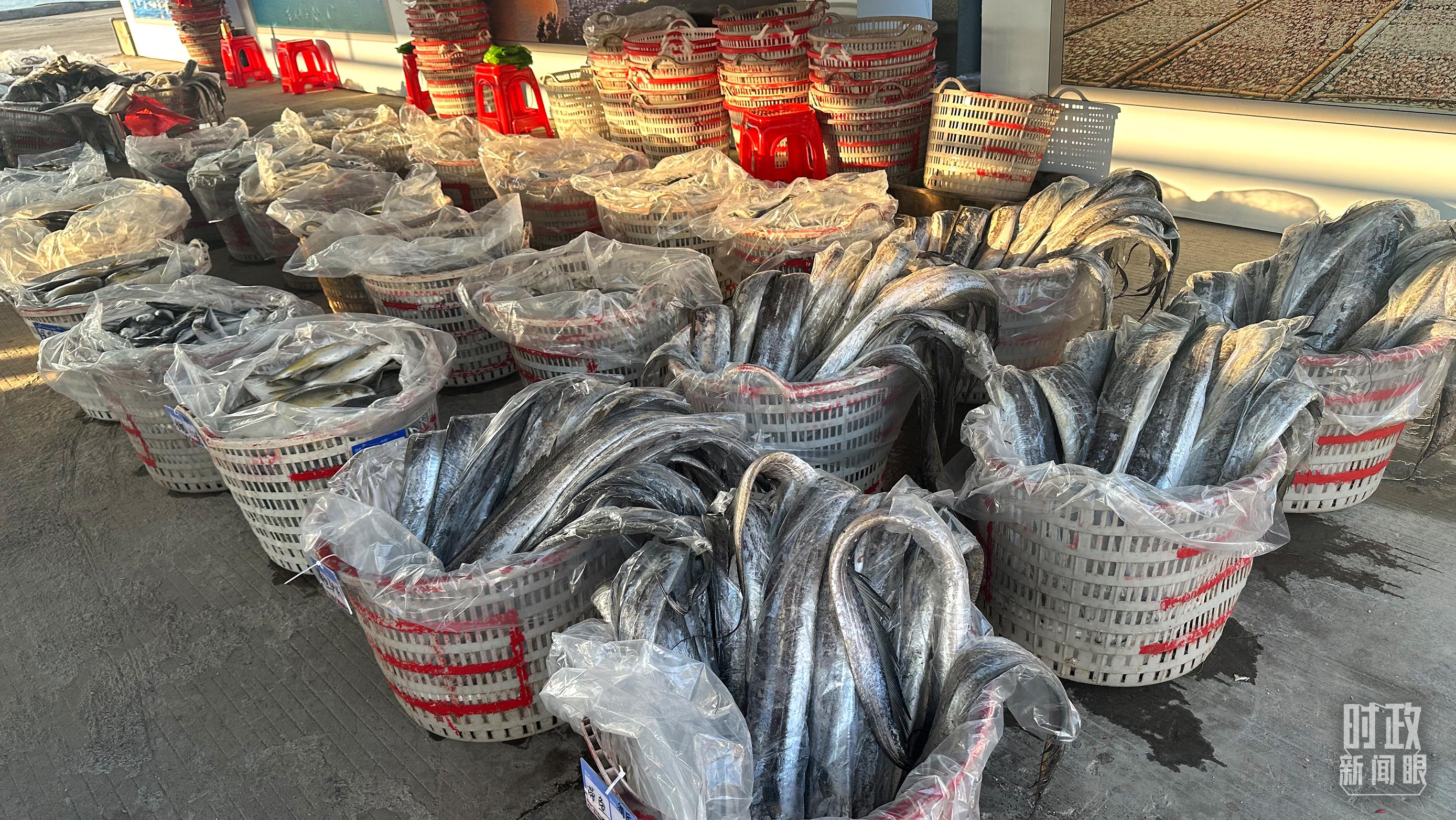 △澳角村的海產(chǎn)品。（總臺央視記者覃思拍攝）