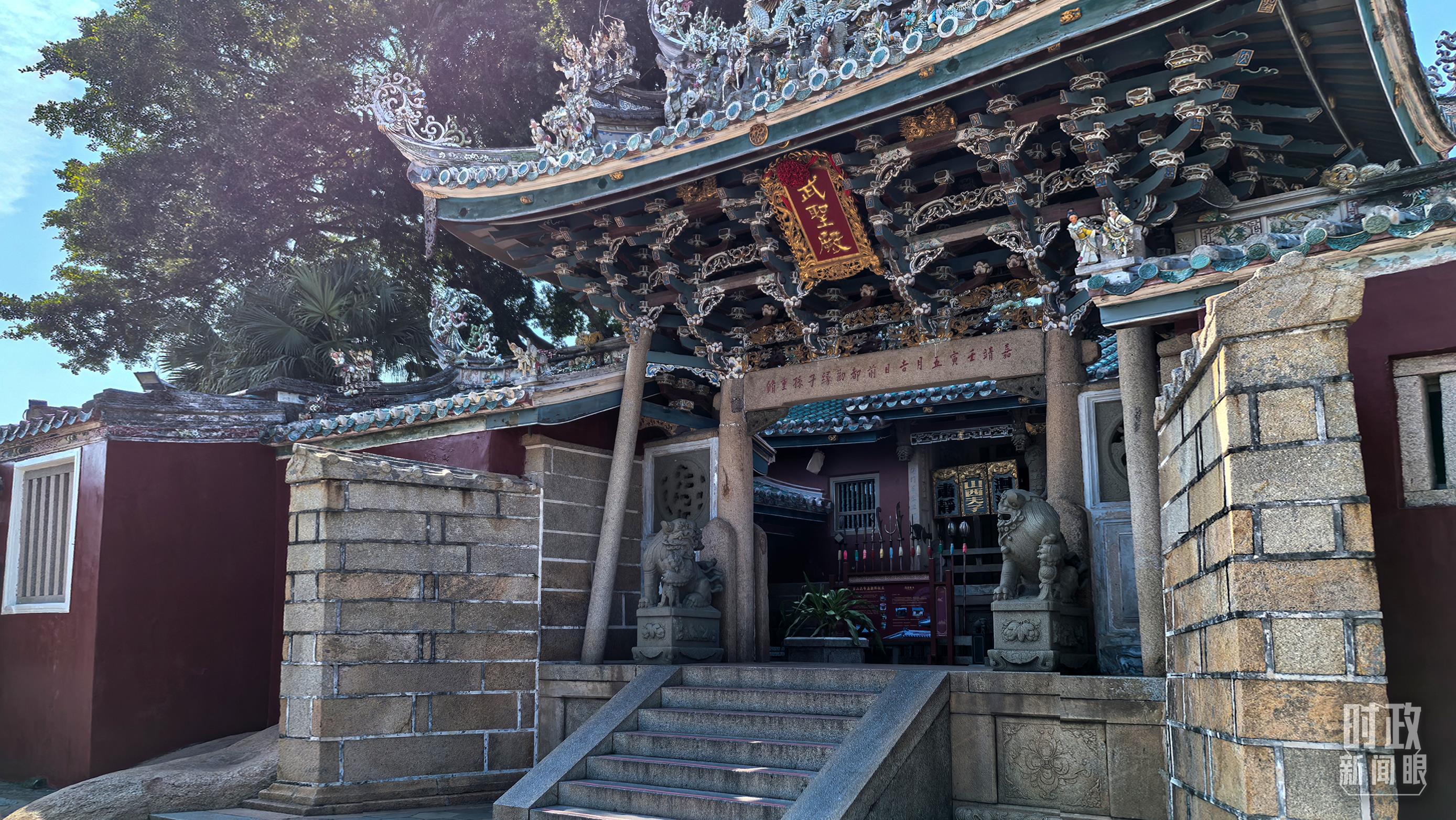 △關(guān)帝文化產(chǎn)業(yè)園。（總臺央視記者陸泓宇拍攝）