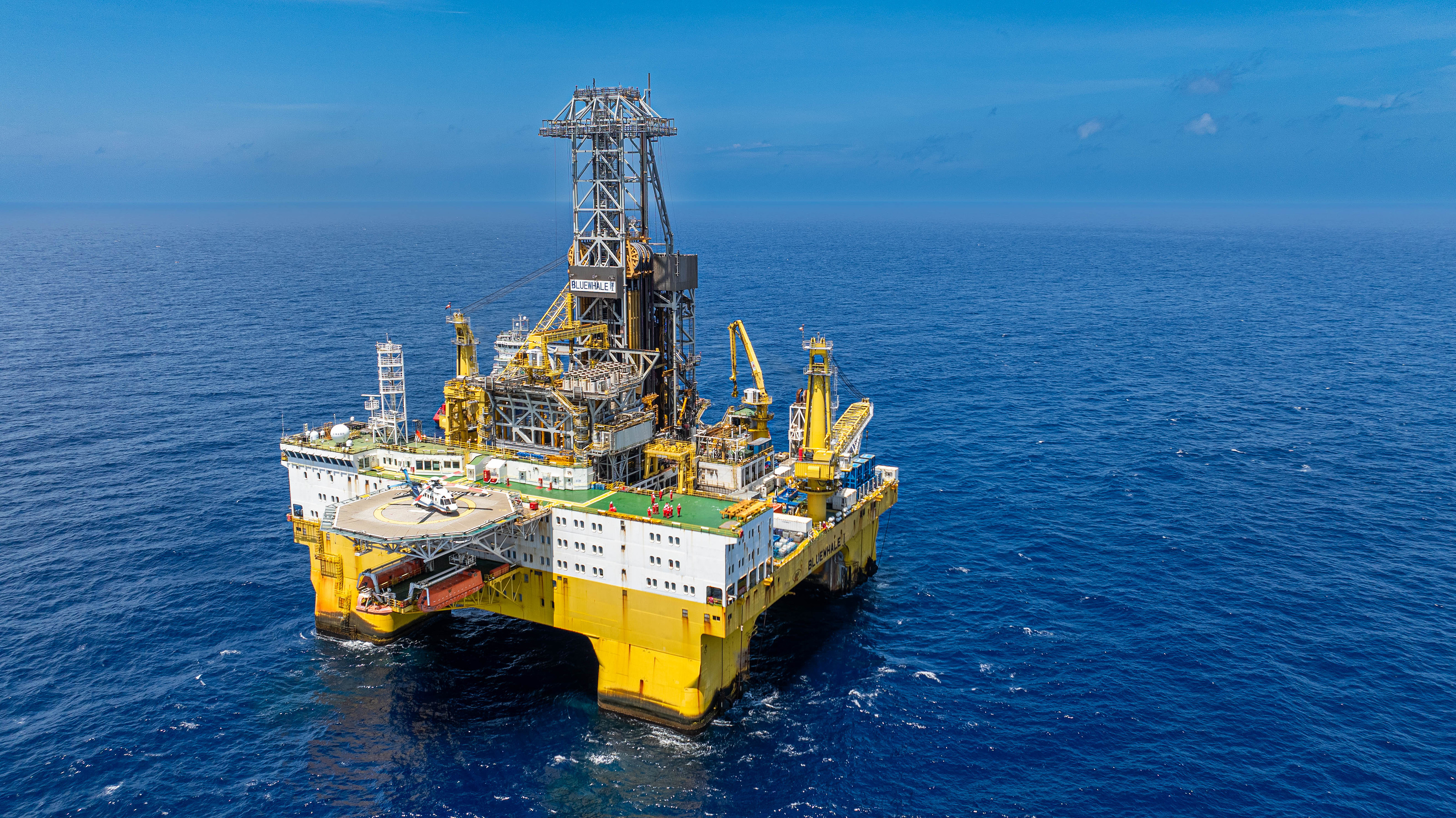 2024年8月17日，海南陵水，深海一號二期鉆井平臺。