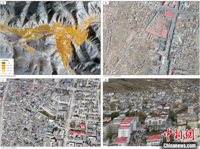 災(zāi)后重建區(qū)群眾住房條件得到根本性改善監(jiān)測結(jié)果。中科院空天院 供圖