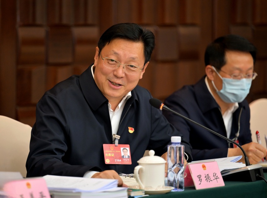 全國(guó)人大代表羅振華。