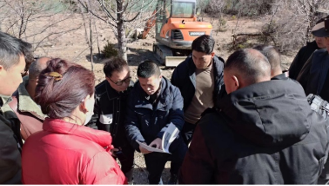 工作隊(duì)工作現(xiàn)場。錦江區(qū)第六批對口支援工作隊(duì)供圖