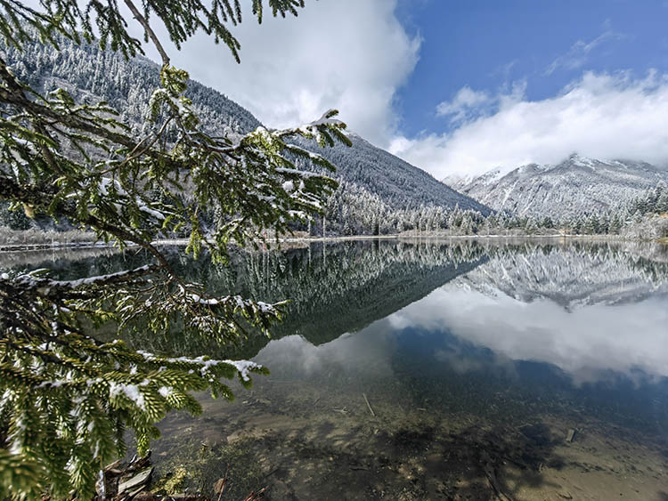 景區(qū)中的湖泊。達管局供圖