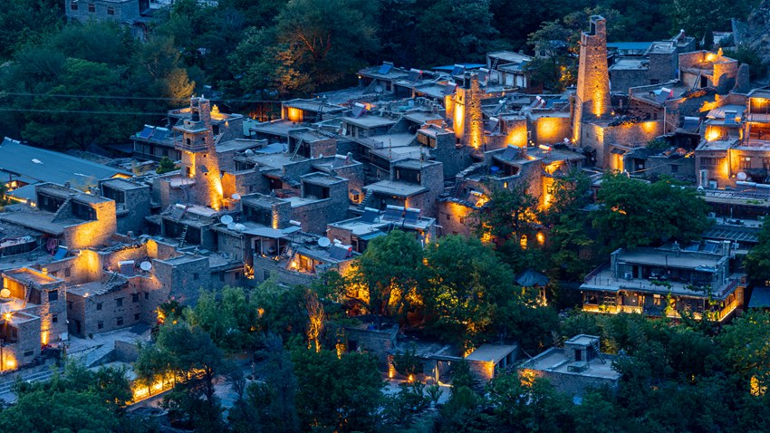 四川省阿壩州理縣桃坪村。四川省文旅廳供圖