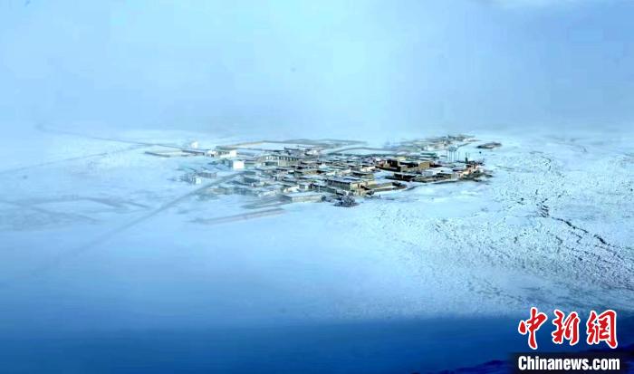 圖為普瑪江塘鄉(xiāng)冬季村景?！±丝ㄗ涌h網(wǎng)信辦供圖