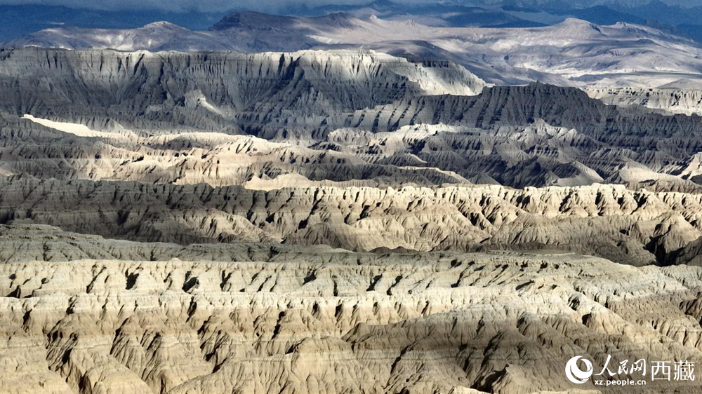 西藏阿里地區(qū)札達(dá)土林國家地質(zhì)公園。人民網(wǎng)記者 次仁羅布攝