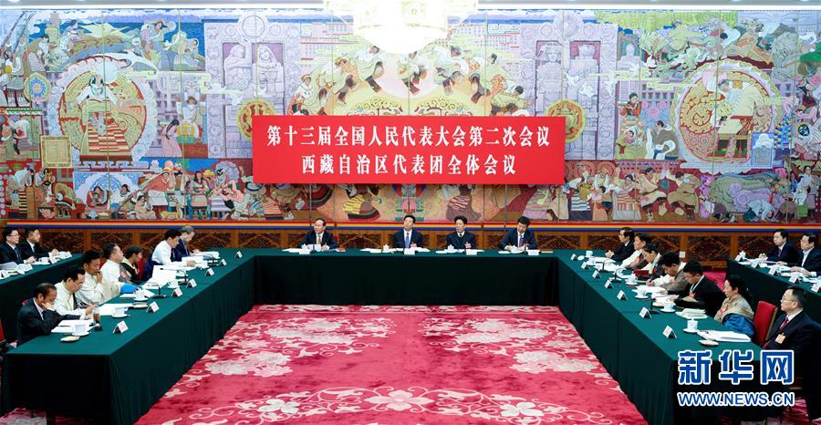 (兩會(huì))西藏代表團(tuán)全體會(huì)議向媒體開(kāi)放