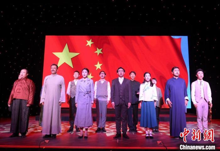 舞臺(tái)劇《田漢眼中的中國(guó)》?！￠L(zhǎng)沙縣委宣傳部供圖